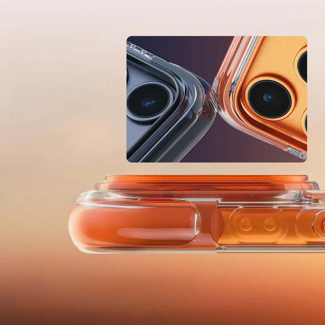 Airbag-Protected Magnetic Metal Frame Case for Iphone