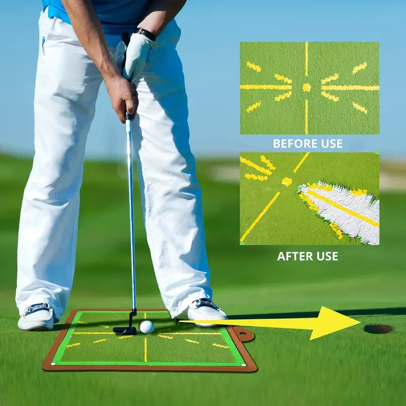 Golf Swing & Shot Training Mat