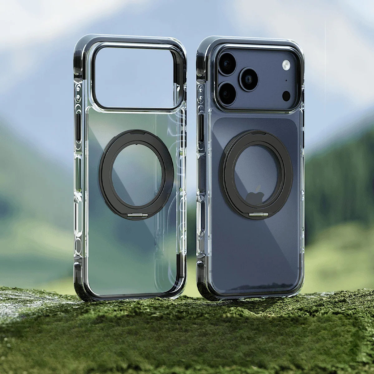 Airbag-Protected Magnetic Metal Frame Case for Iphone