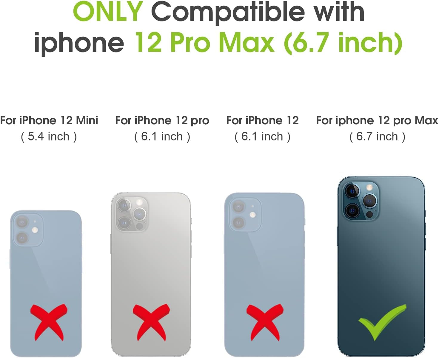 Compatible with Iphone 12 Pro Max Case, Silicone with 360°Ring Kickstand Holder (Support Car Mount) Soft Silk Microfiber Cloth Designed for Iphone 12 Pro Max 6.7Inch 2020 (Army Green)…